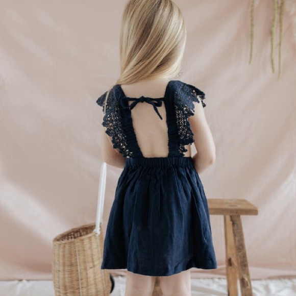 Jamie Kay Other - Jamie Kay cotton Muslin Amiee dress-peacock (navy)